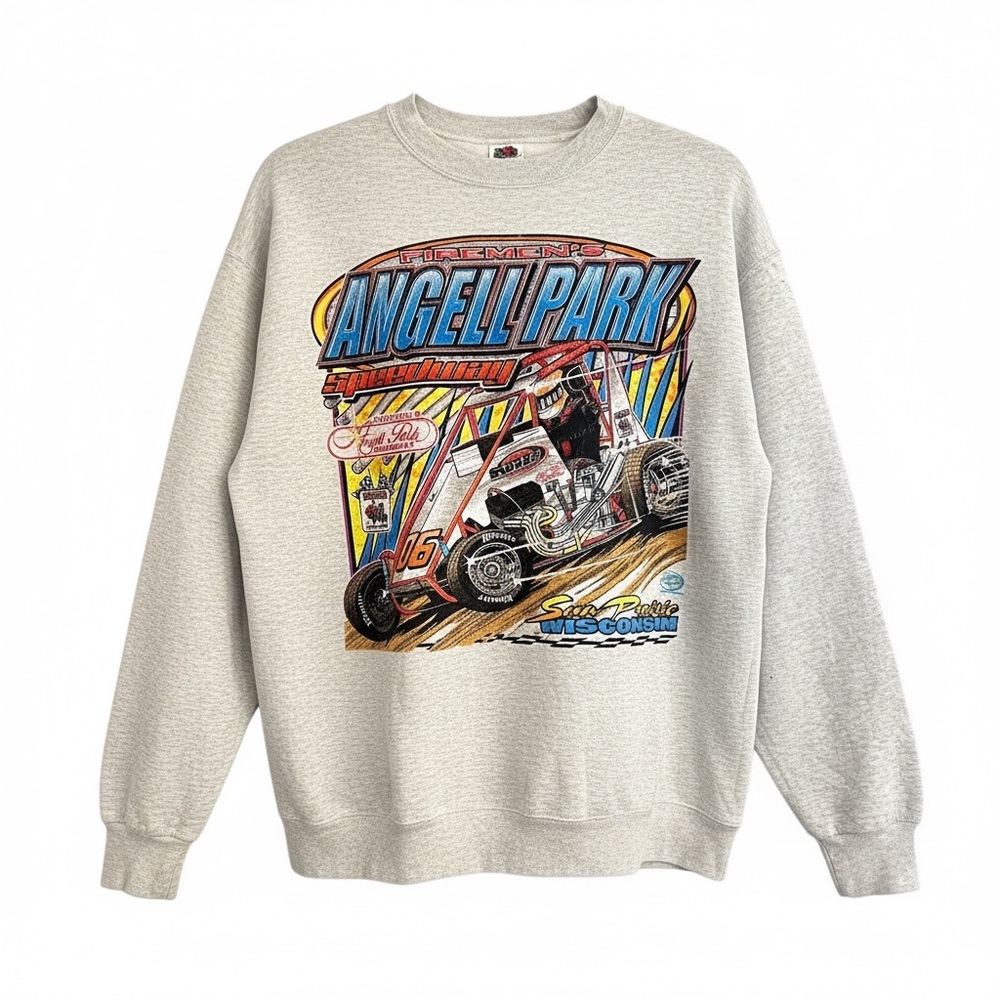 Vintage Style Angell Park Sweatshirt in Size Large